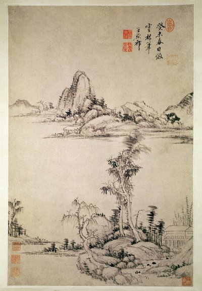Paisaje de Wang Yuan Chi